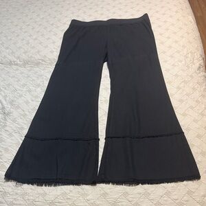 Elegant Black Flare Pants
